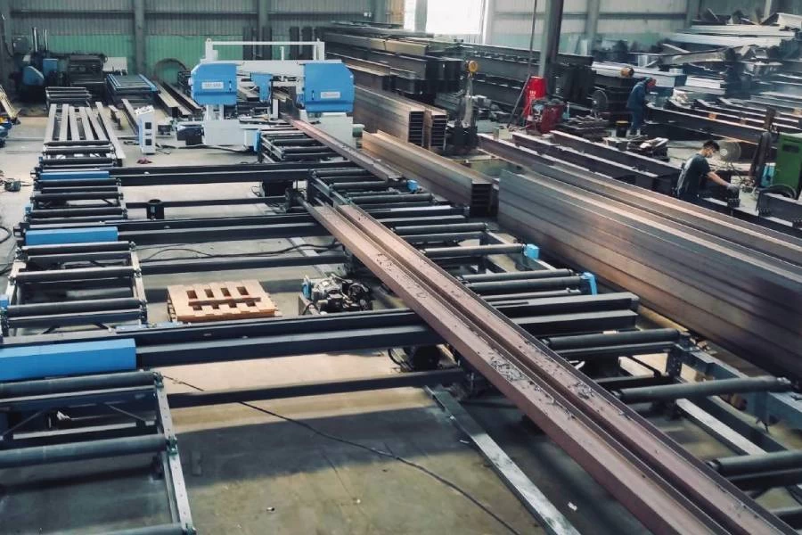 Steel Beam Handling